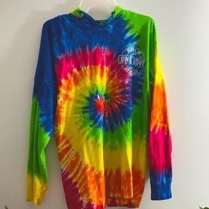 Jamaica Tie Dyed Hoodie